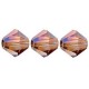 Preciosa MC Bicone 4mm beads Crystal Venus 00030/23401